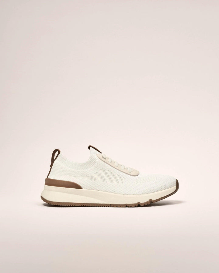 Johnnie O Knit Runner - White