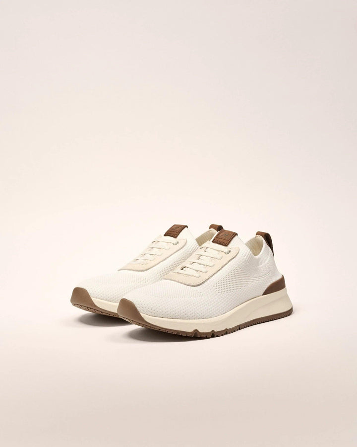 Johnnie O Knit Runner - White