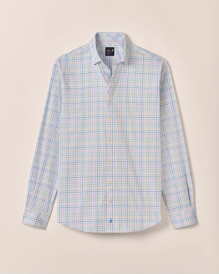 Johnnie-O Singleton Performance Button Up