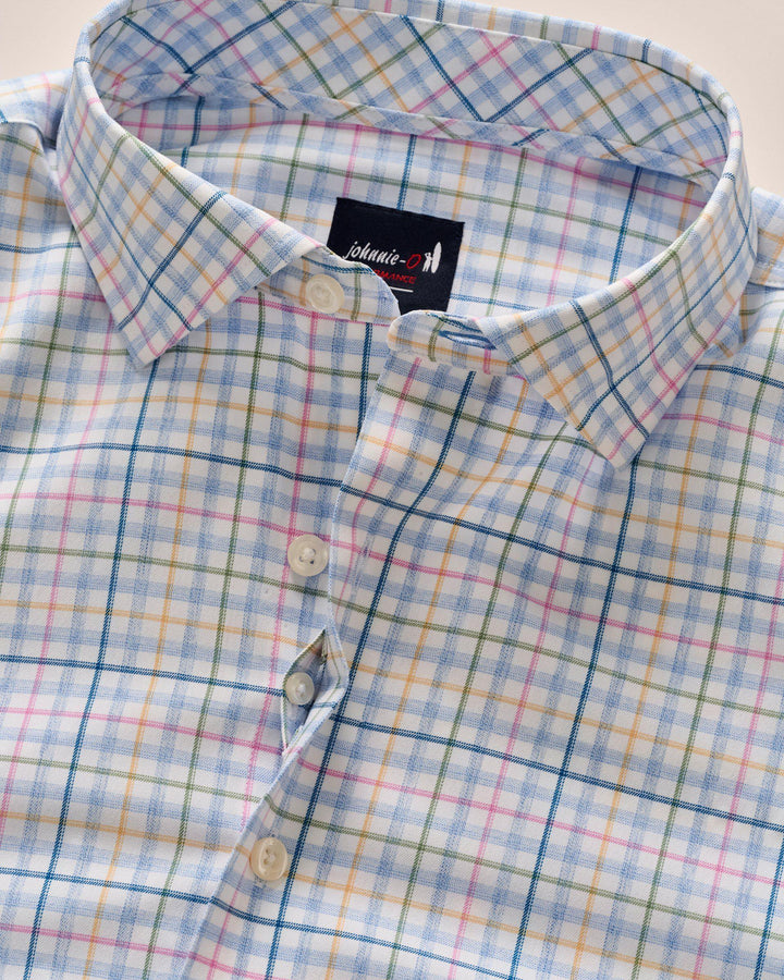 Johnnie-O Singleton Performance Button Up