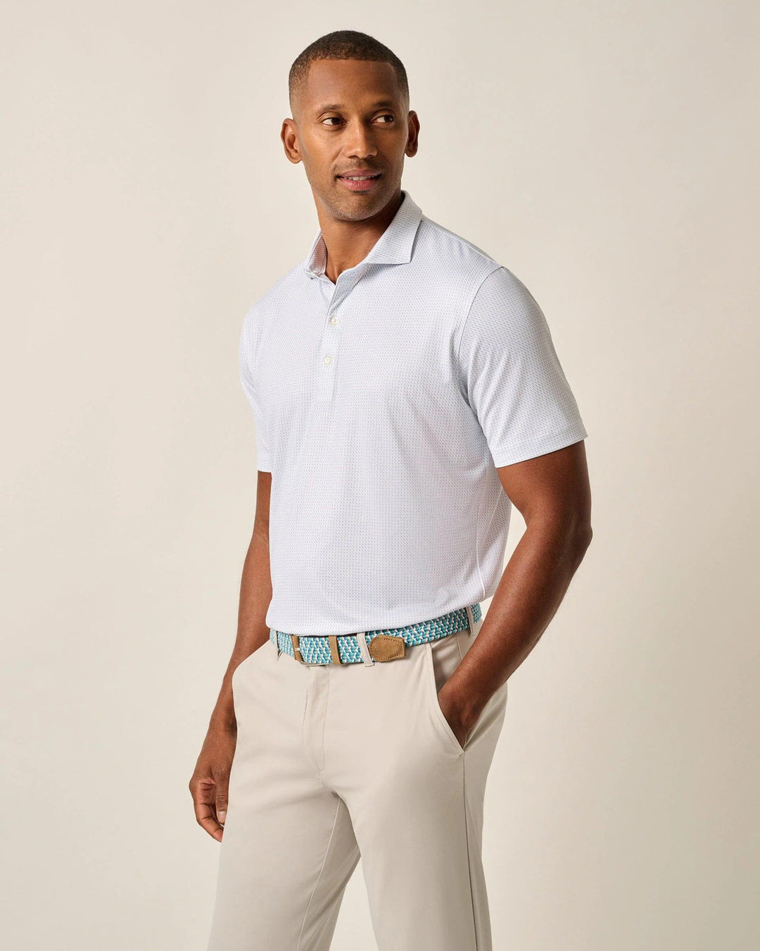 Johnnie-O Tee Time Performance Polo
