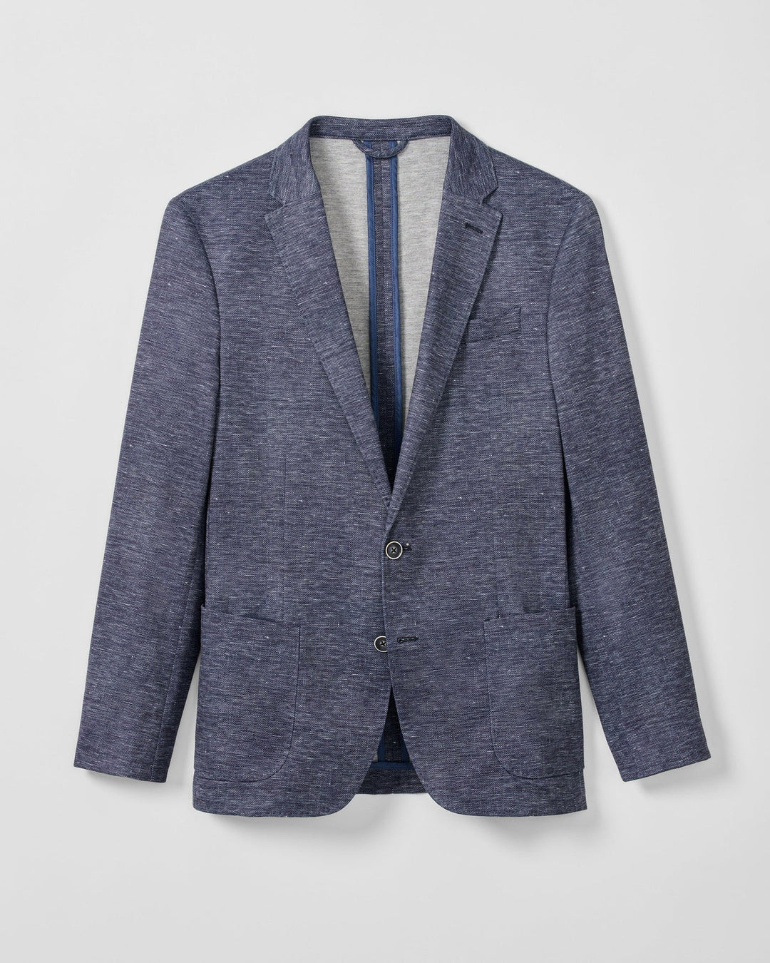 Johnnie-O Swindon Top Shelf Printed Knit Sport Coat - Navy