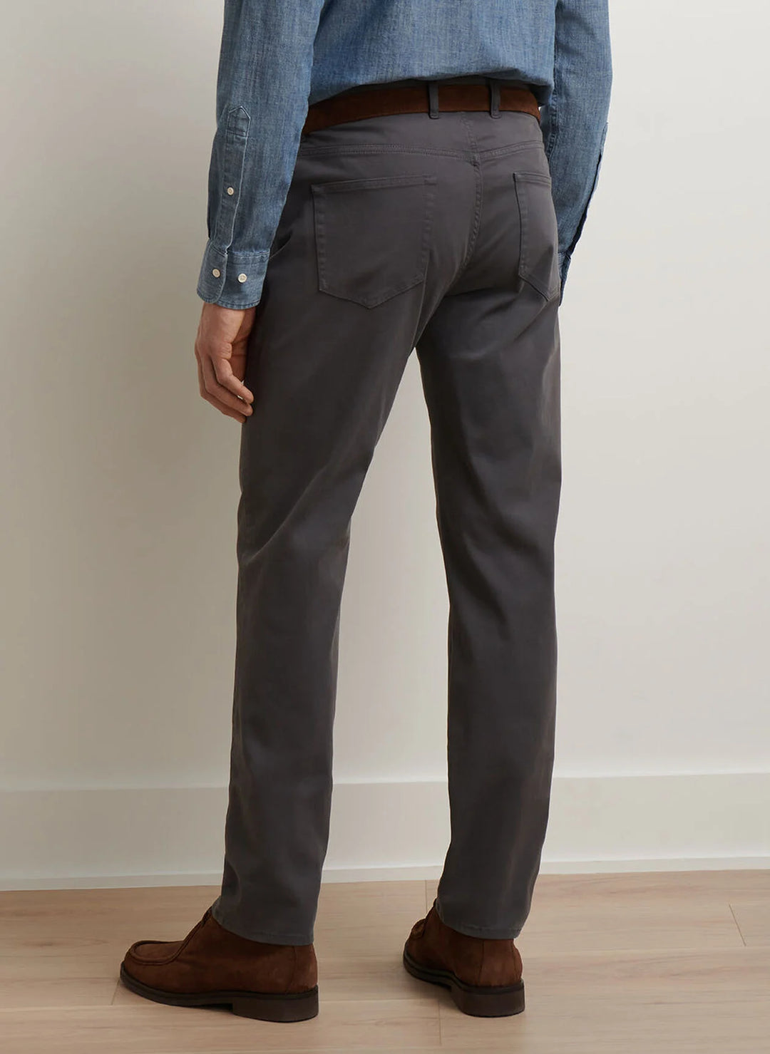 Peter Millar Signature Sateen Five Pocket - Iridium