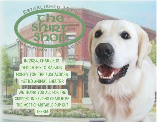 2024 Charlie Calendar Benefitting Tuscaloosa Metro Animal Shelter