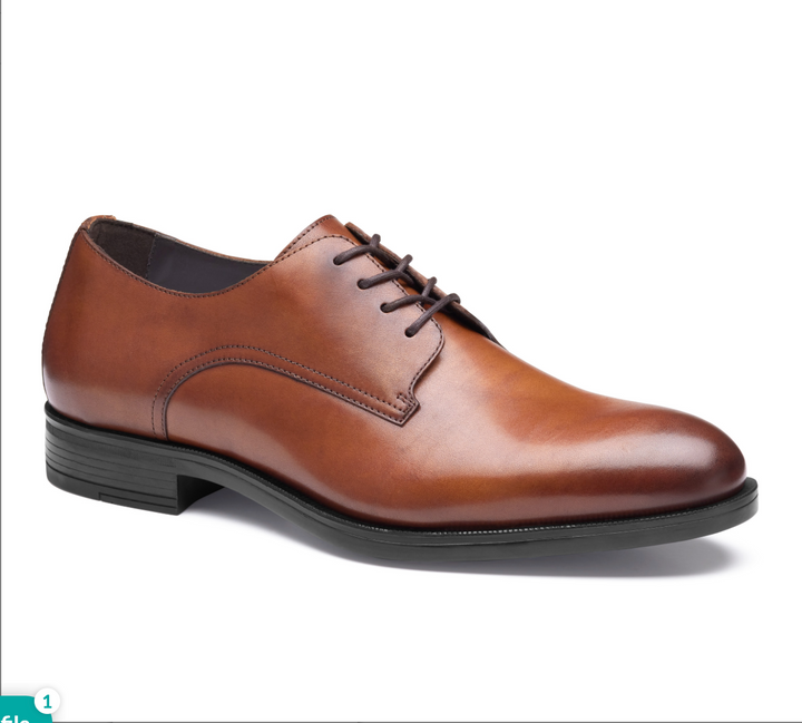 Johnston & Murphy Conlin Plain Toe - Tan
