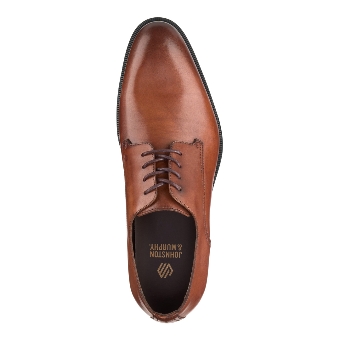 Johnston & Murphy Conlin Plain Toe - Tan