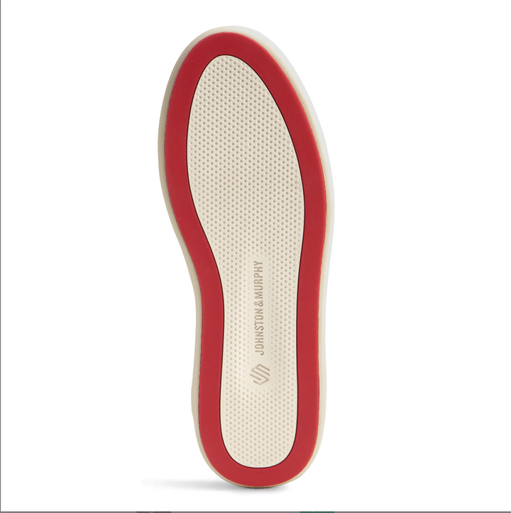 Johnston & Murphy Anders Sneaker - White Full Grain