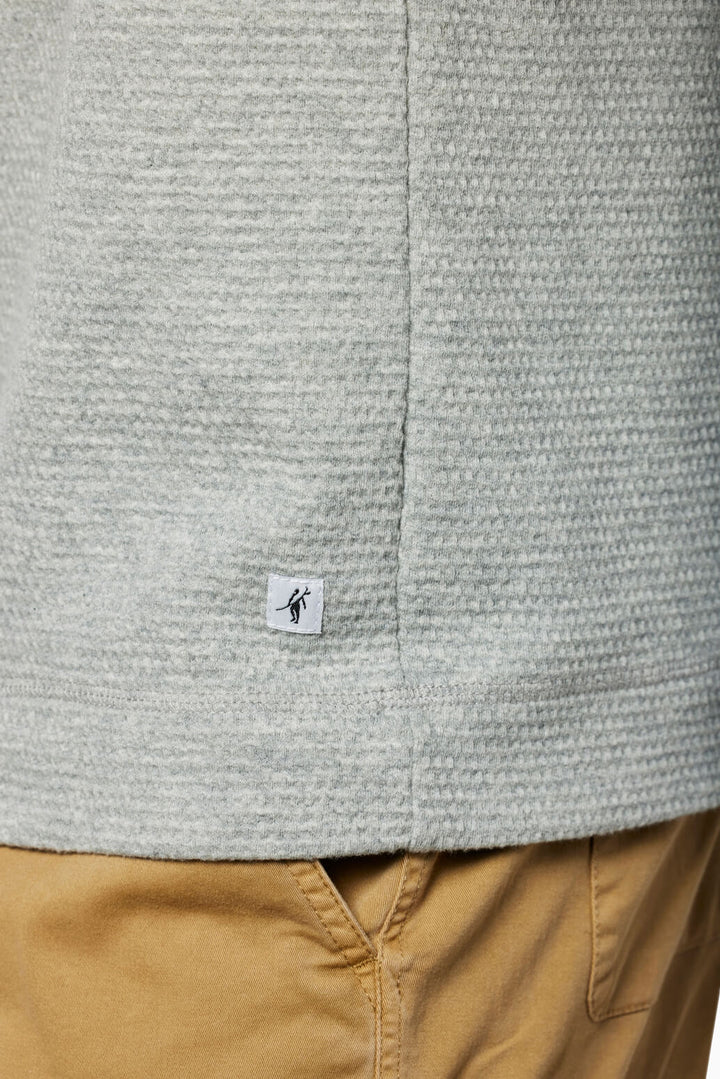 Toes on the Nose Tahoe Waffle Crew- Light Grey (Vault)