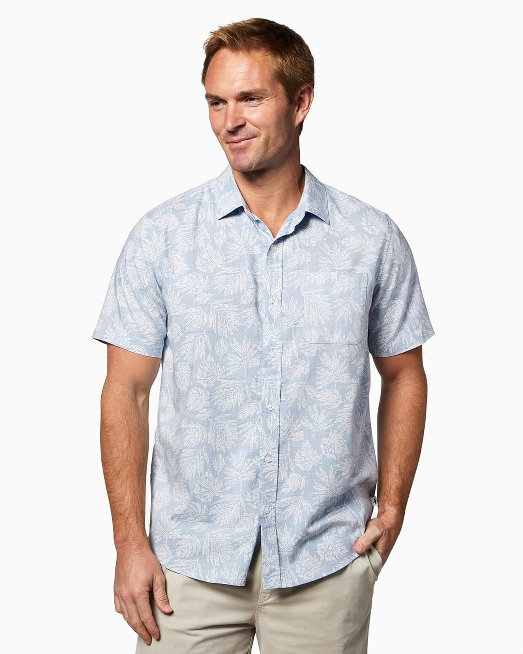 Toes on the Nose Coastline SS Button Up (2 Colors)