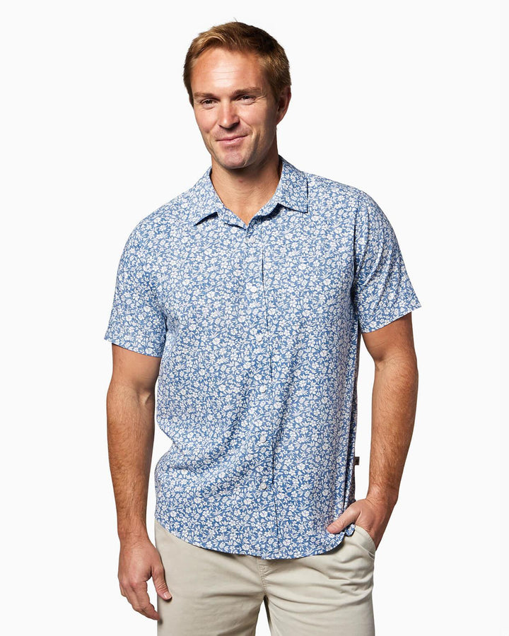 Toes on the Nose Coastline SS Button Up (2 Colors)