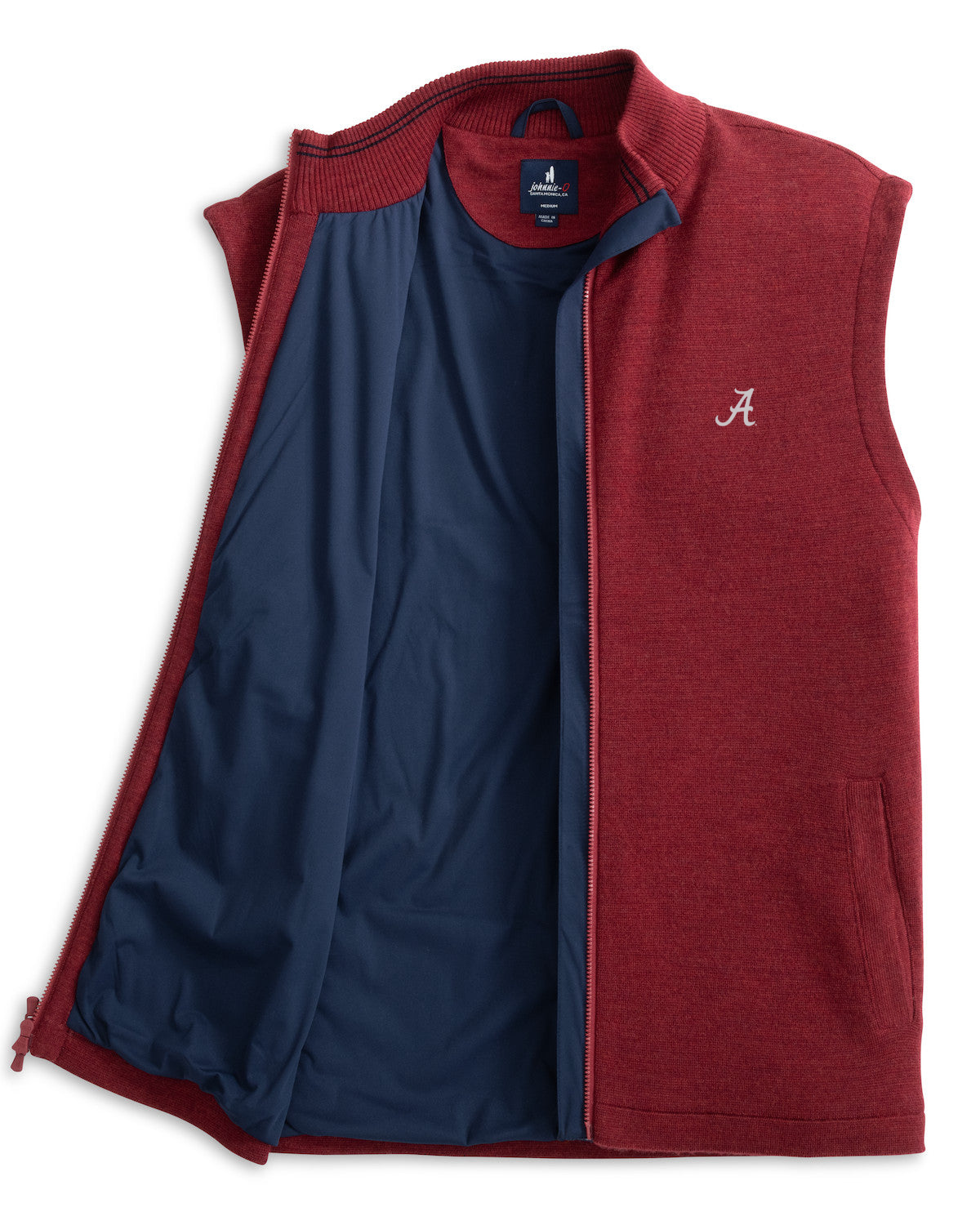 Johnnie O Garrison Zip Up Vest (Script A)