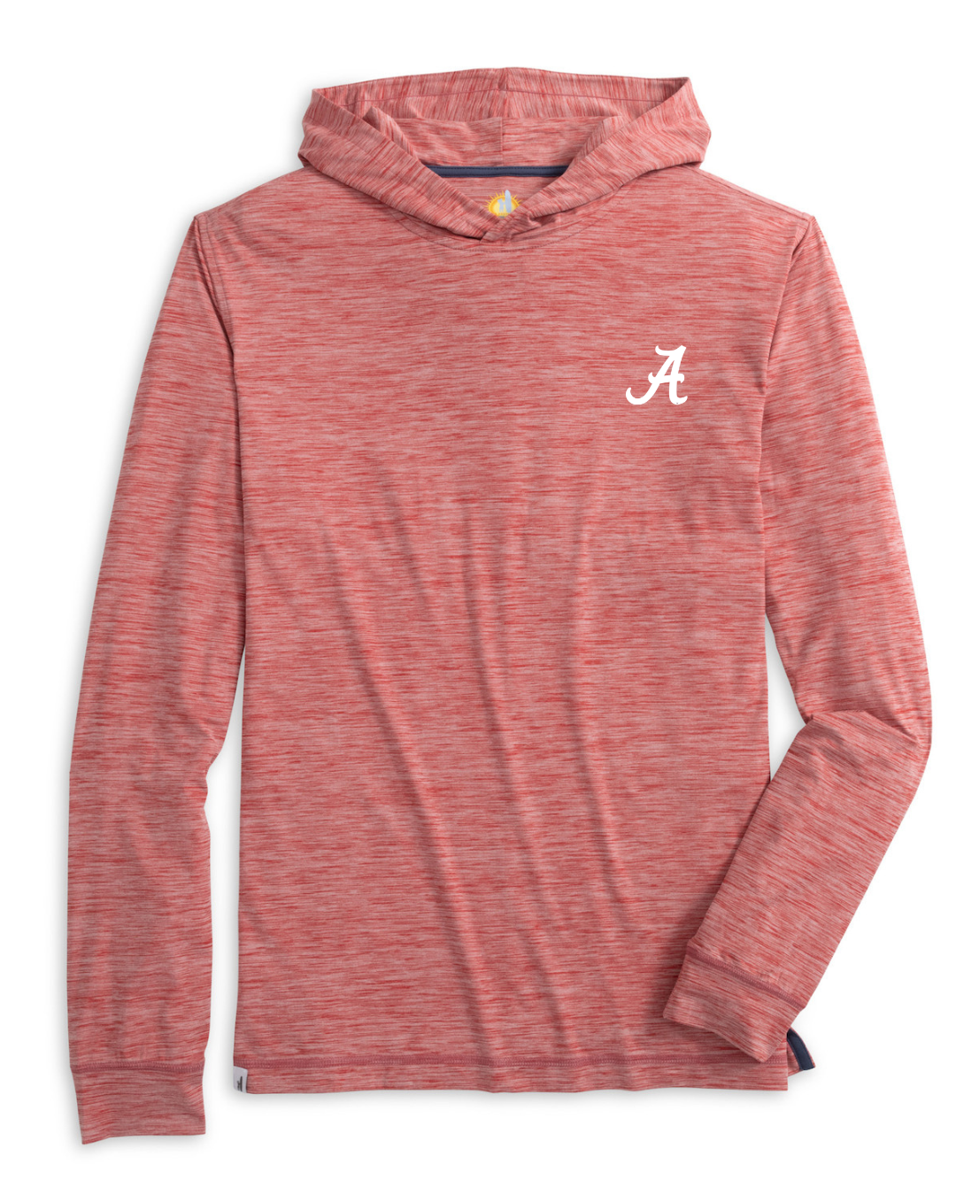 Johnnie-O Talon Featherweight Performance Hoodie- Crimson (Script "A")