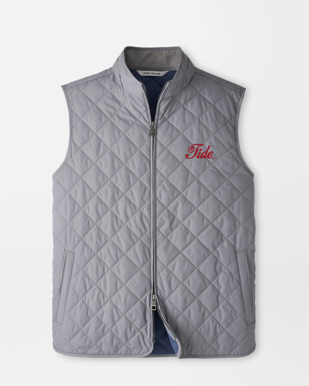 Peter Millar Essex Vest- Oslo Grey (Tide Script)