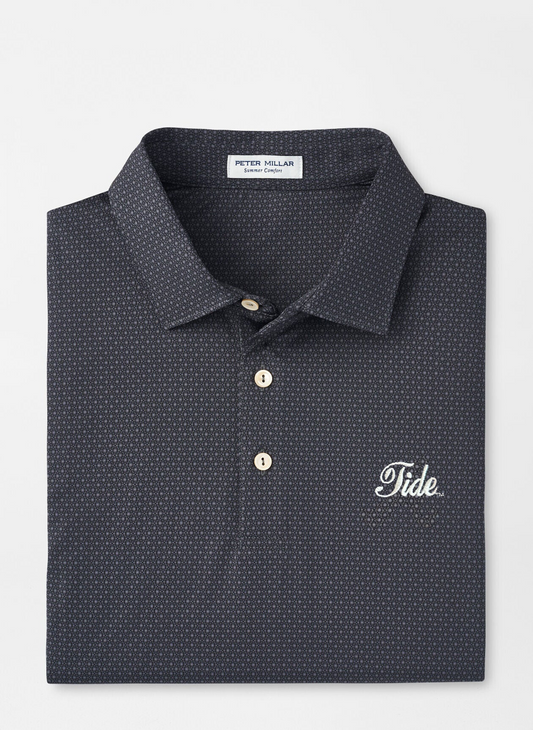 Peter Millar Iron Tesseract Polo (Tide Script)