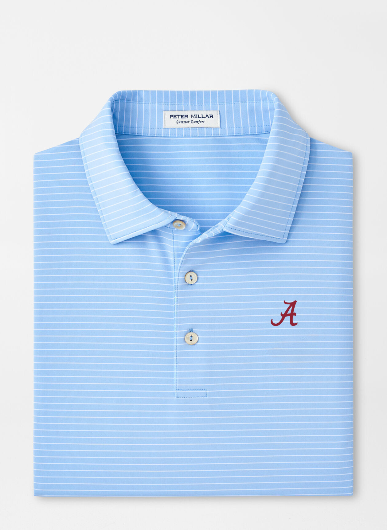 Peter Millar Cottage Blue Hemlock Polo (Script A)