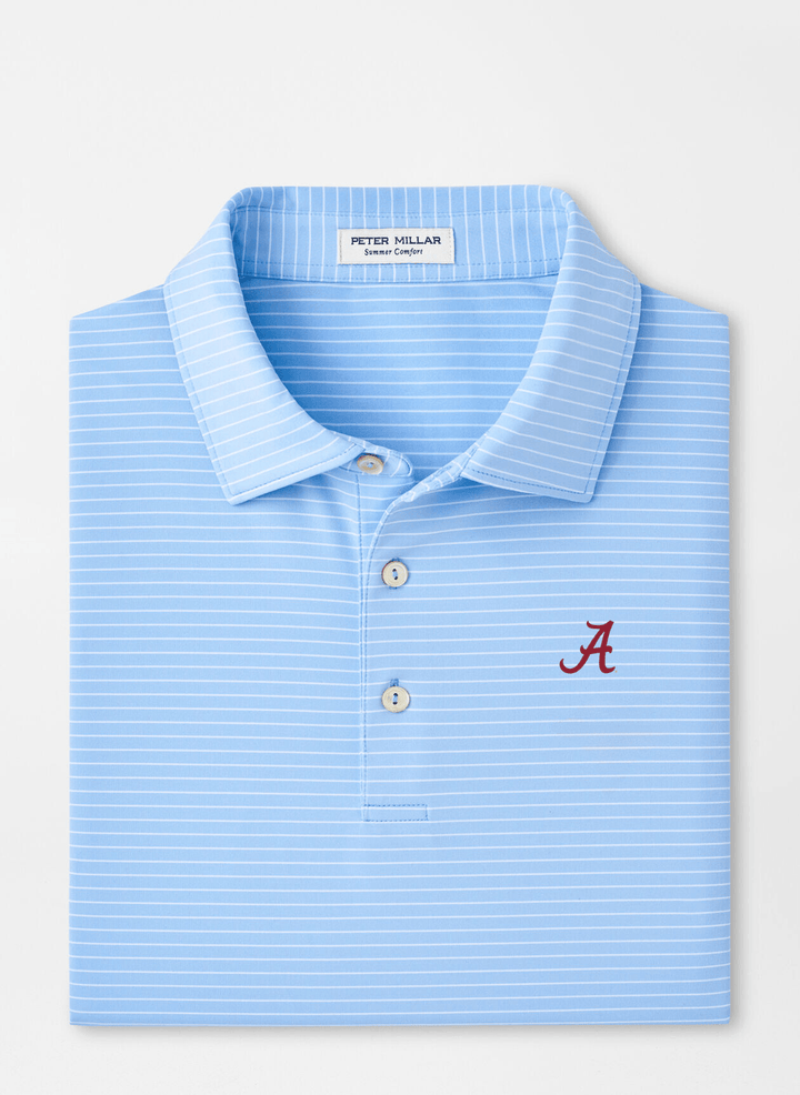 Peter Millar Hemlock Polo- Cottage Blue (Script A)