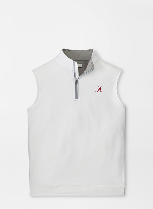 Peter Millar White Galway Vest (Script A) - 3 Colors