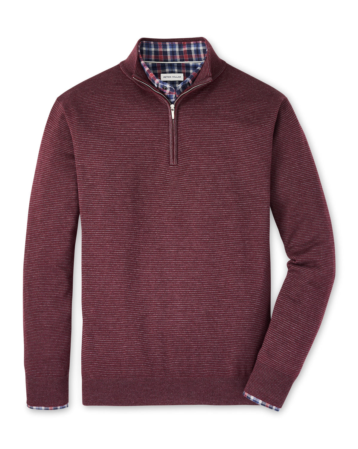 Peter Millar Canton Stripe Quarter Zip