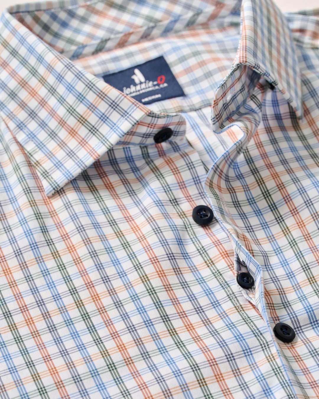Johnnie-O Vanderwall Performance Button Up- White