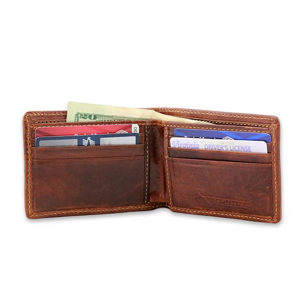 Smathers & Branson Bi-Fold Wallet- Dancing Bears (Navy)
