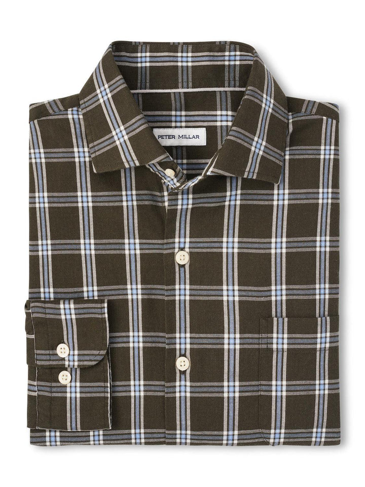 Peter Millar Vernon Flannelite Sport Shirt (2 Colors)