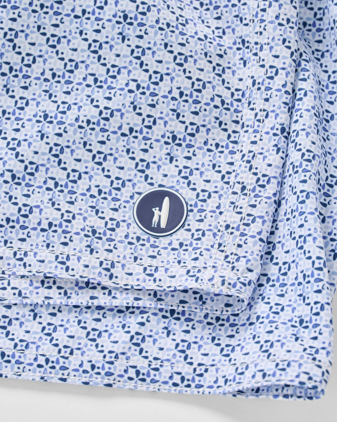 Johnnie-O The Half Elastic 7" Surf Shorts- Barcelona