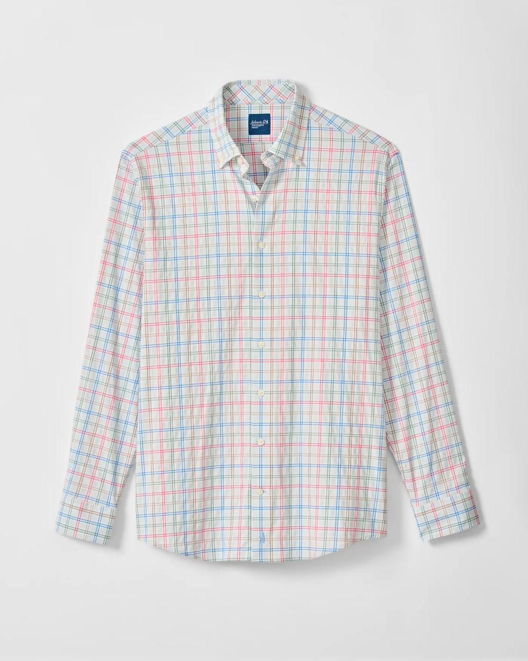 Johnnie-O Bingham Performance Button Down- Gulf Blue