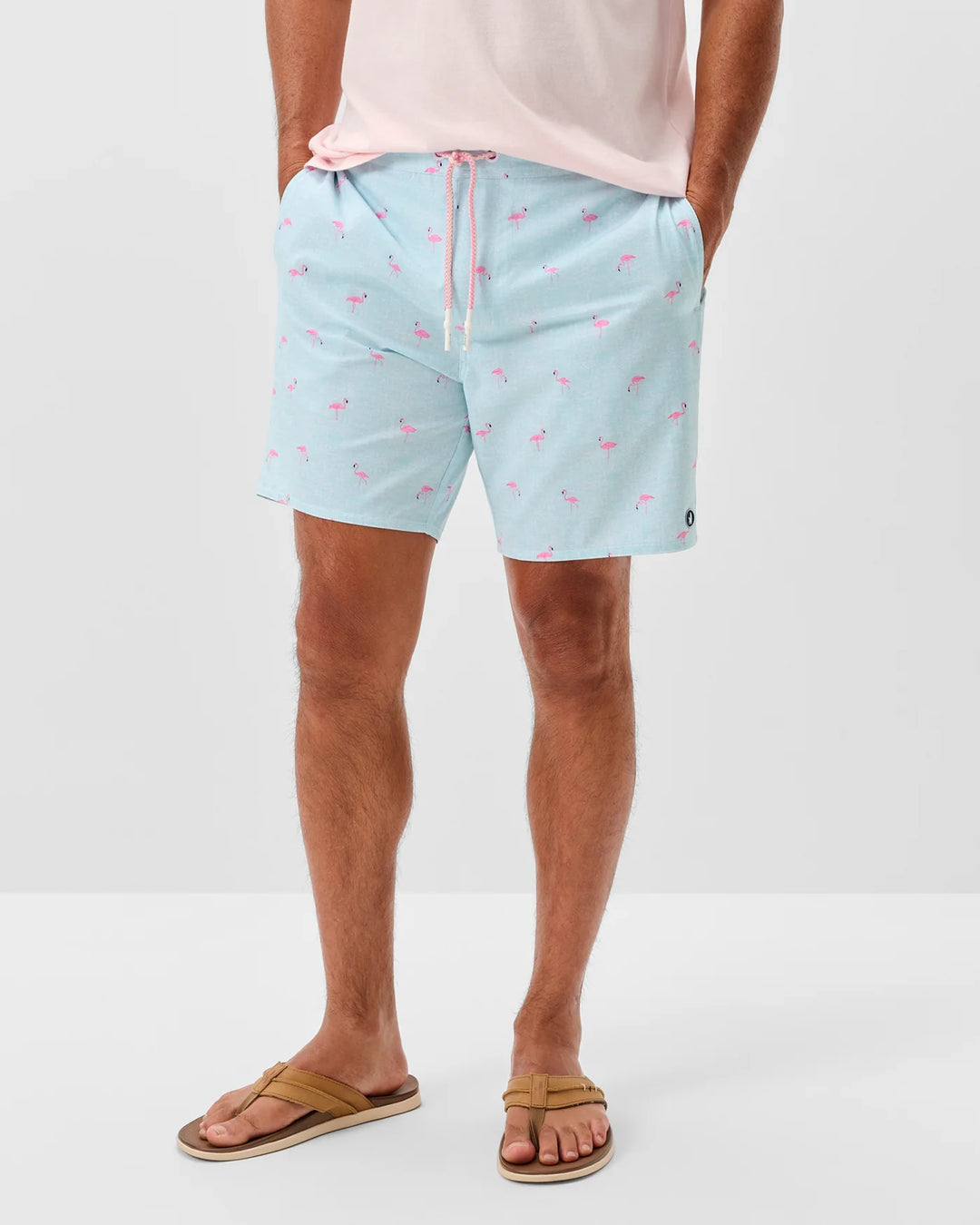 Johnnie-O The Half Elastic 7" Surf Shorts- Caladesi