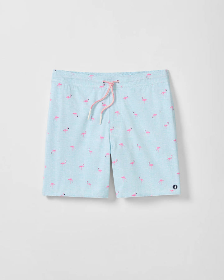 Johnnie-O The Half Elastic 7" Surf Shorts- Caladesi