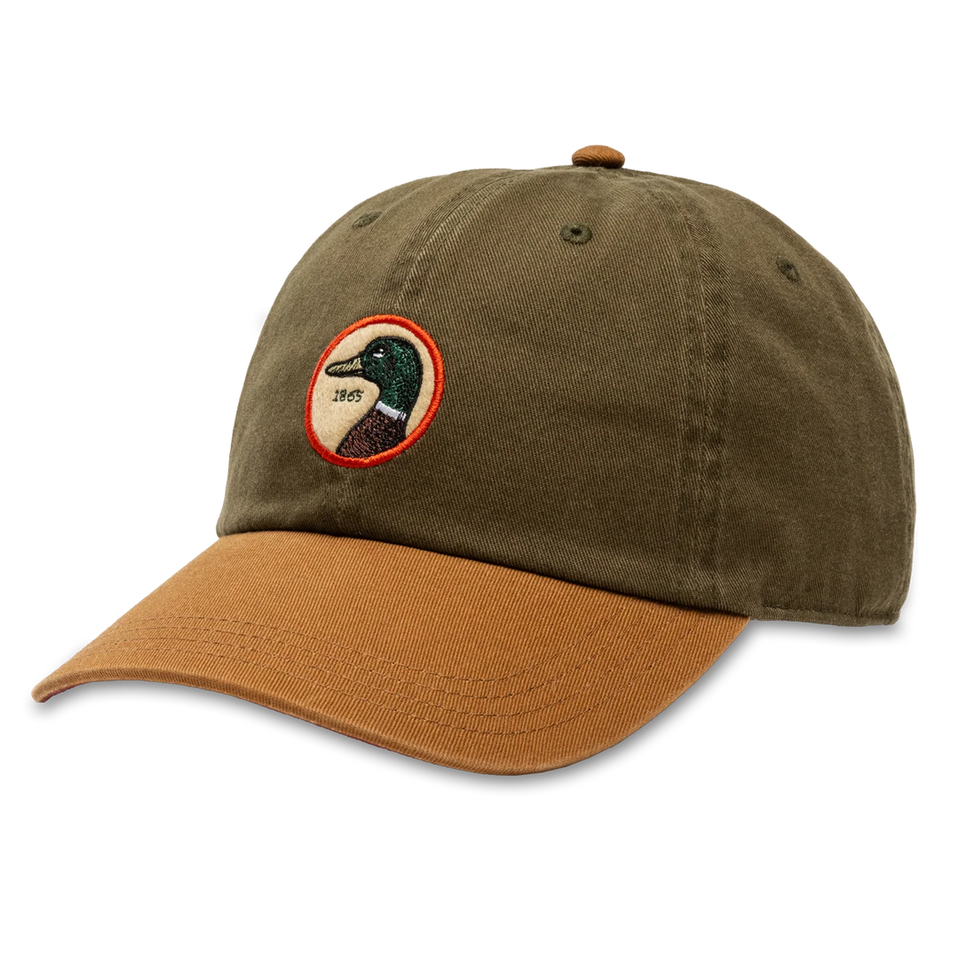 Duck Head Circle Patch Twill Hat (8 Colors)