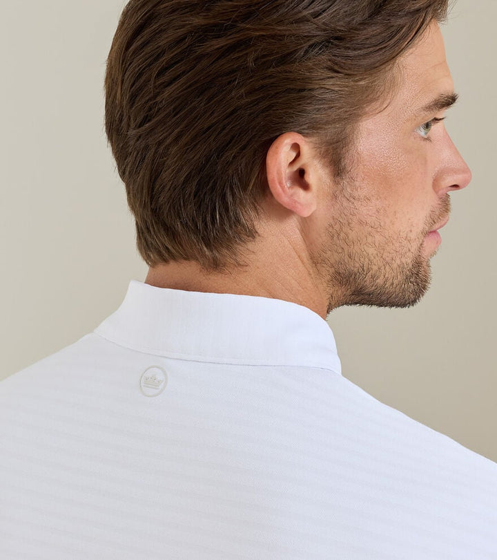 Peter Millar Clark Polo- White