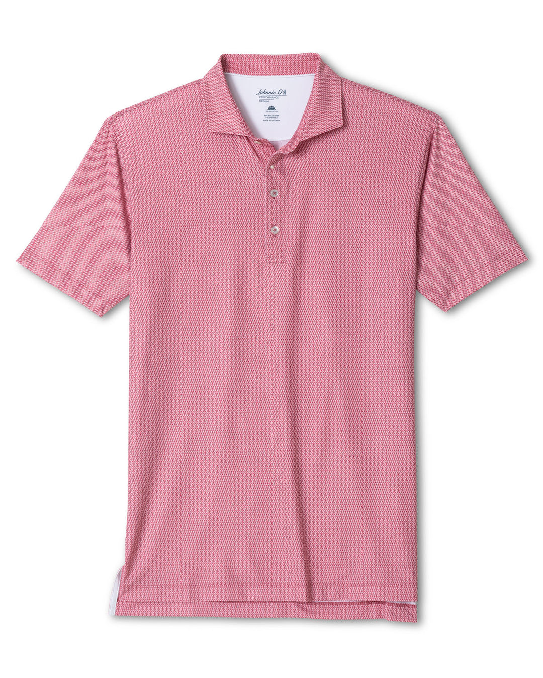 Johnnie-O Crosslink Polo- Crimson