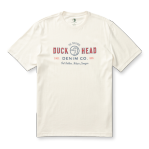Duck Head Denim Co Short Sleeve T-Shirt - Antique White