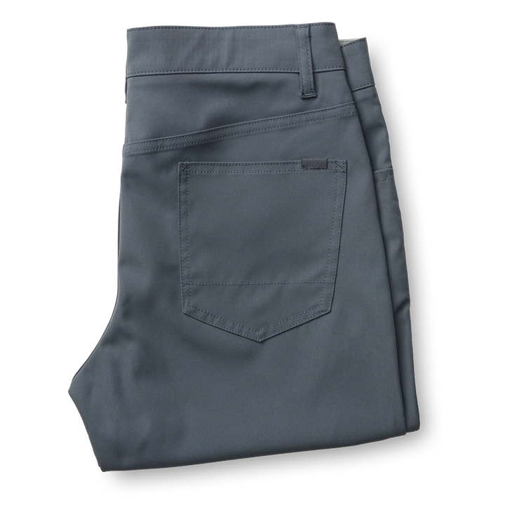 Duck Head Long Drive Pant - Charcoal