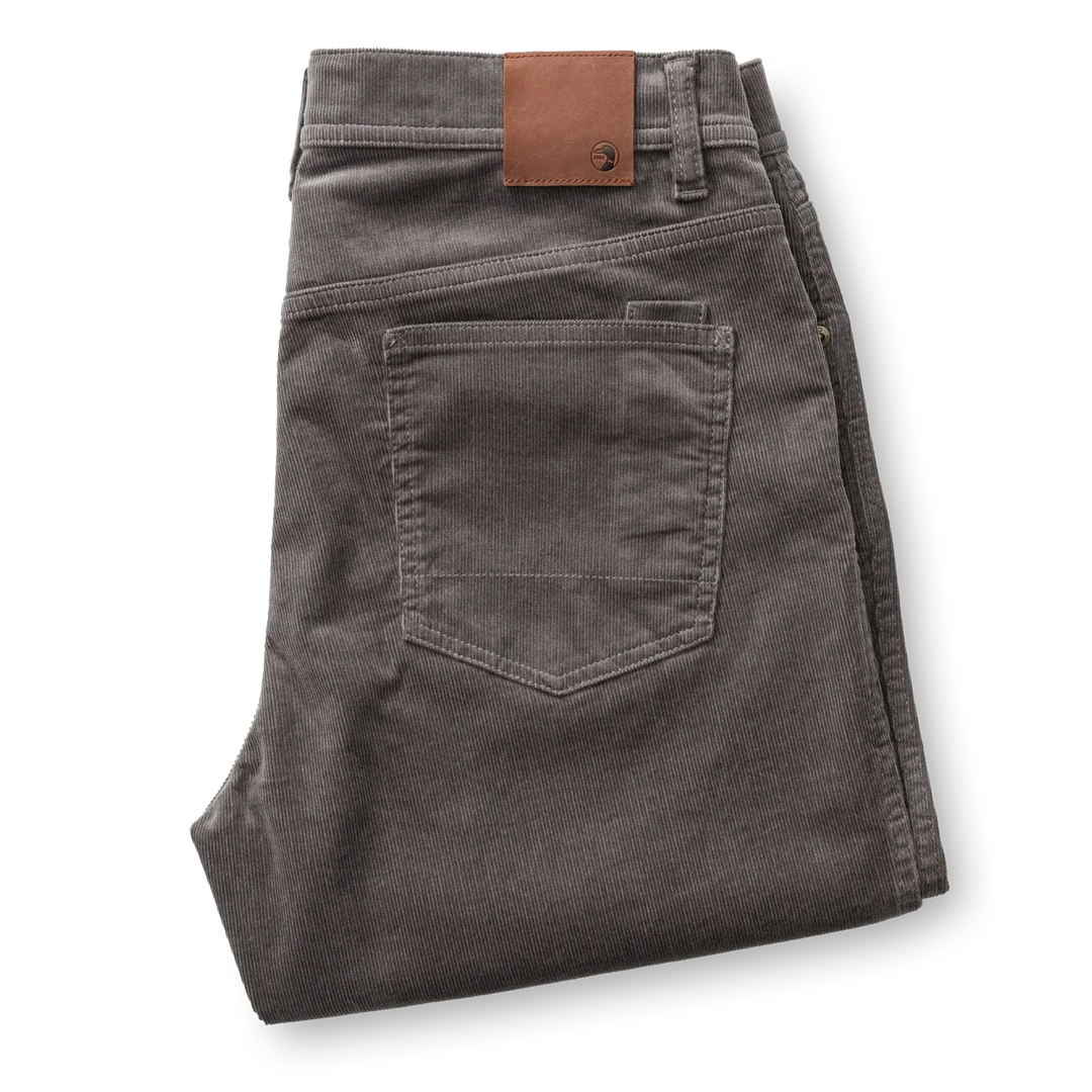 Duck Head Holston Corduroy Pant- Fossil Grey