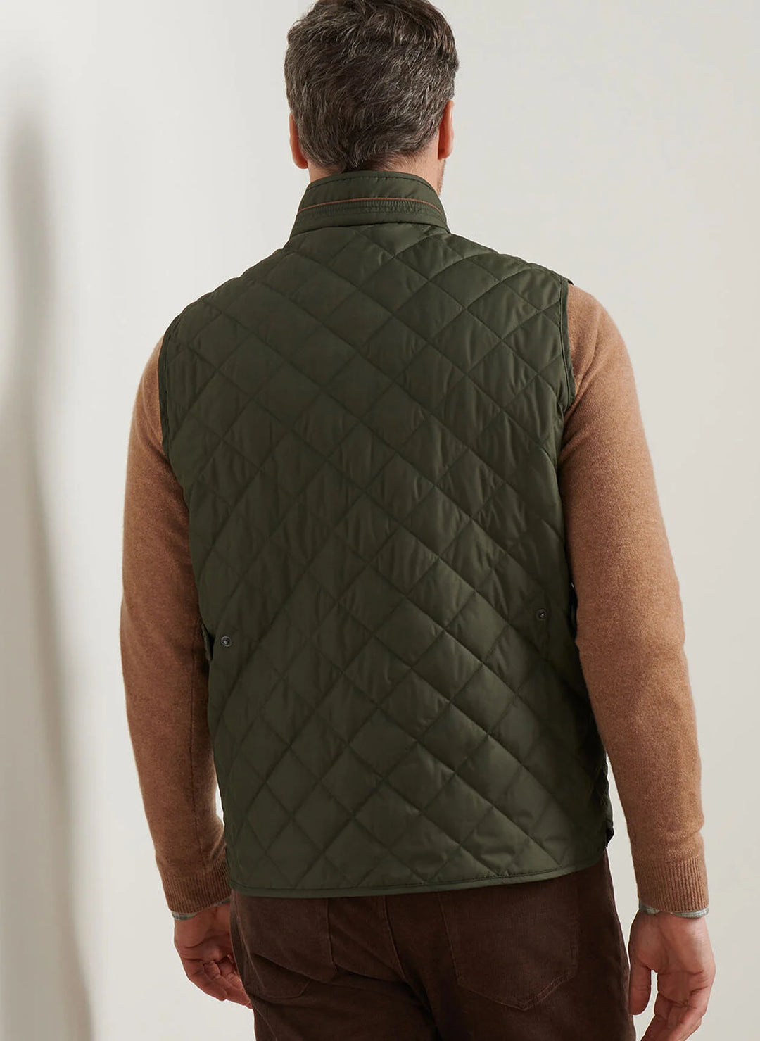 Peter Millar Essex Vest- Dark Olive