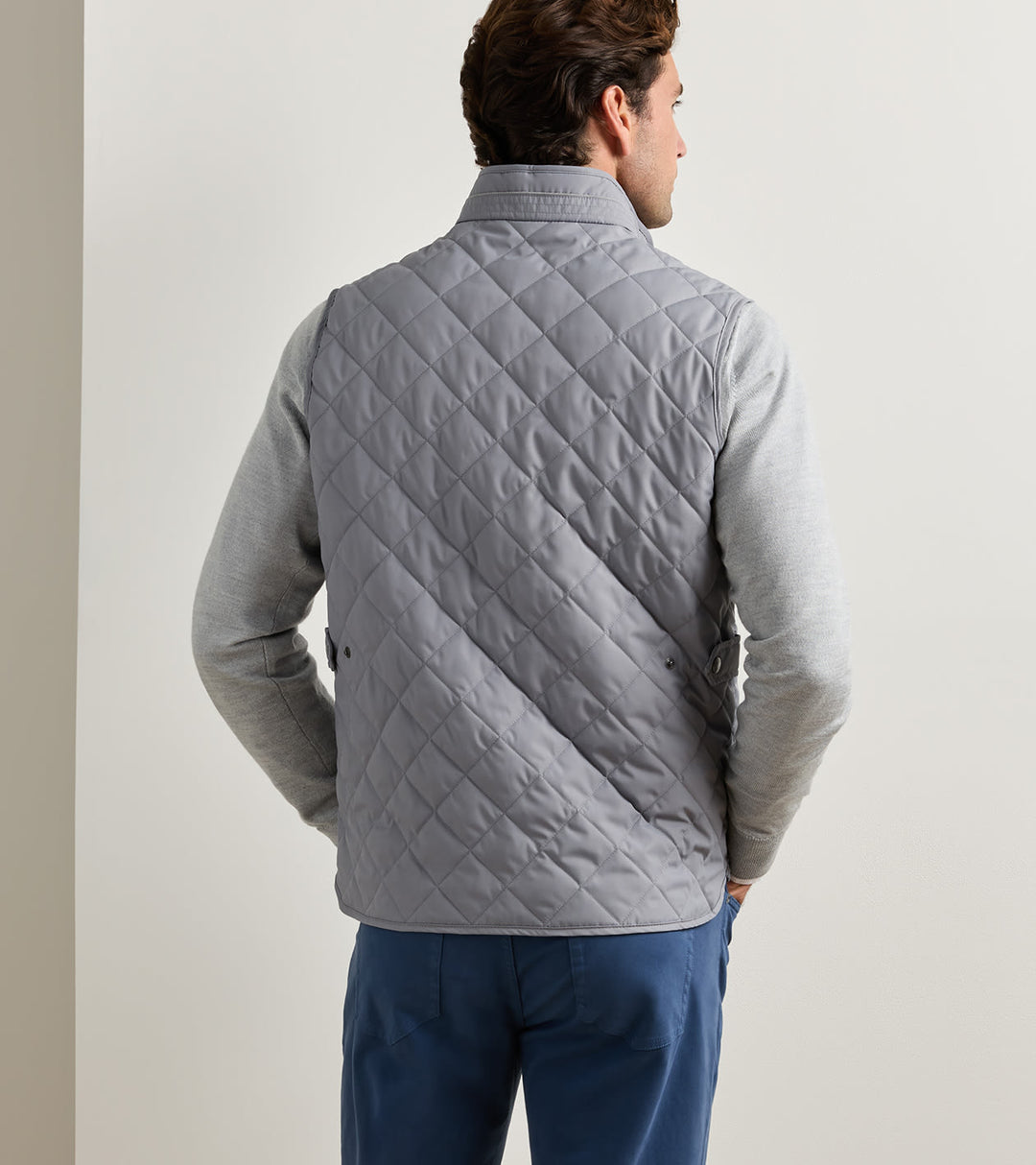Peter Millar Essex Vest- Oslo Grey