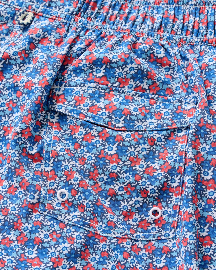 Johnnie-O The Half Elastic 7" Surf Shorts- Freesia