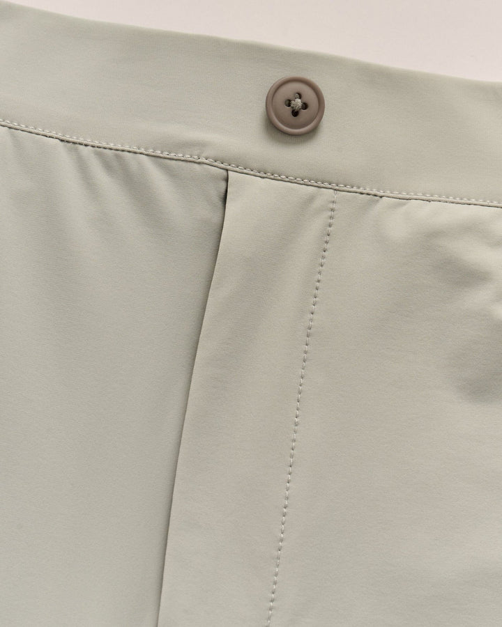 Johnnie-O Fusion Knit Performance Pull On Short- Quarry