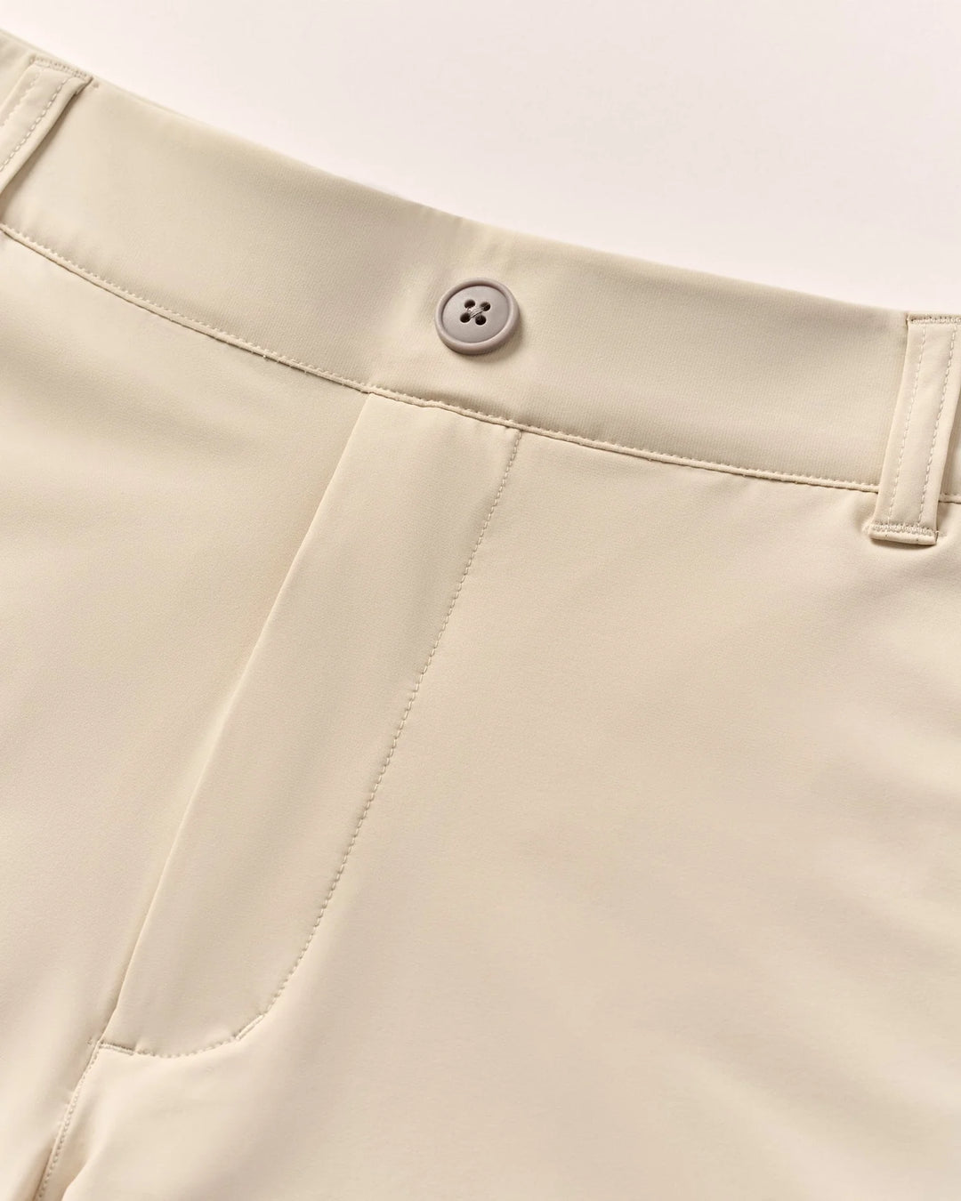 Johnnie-O Fusion Knit Performance Pull On Short- Stone