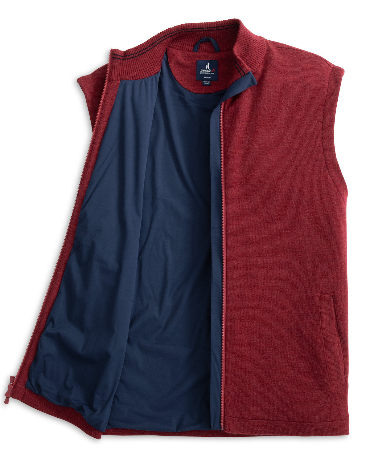 Johnnie O Garrison Zip Up Vest