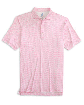 Johnnie-O Hubbard Performance Polo - Bahama Mama