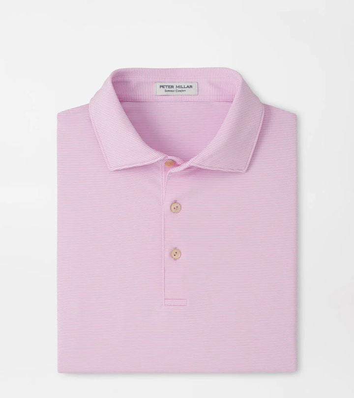 Peter Millar Jubilee Polo- Pink Parfait