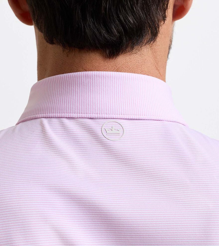 Peter Millar Jubilee Polo- Pink Parfait
