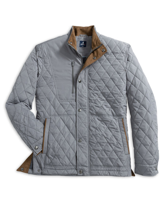 Johnnie-O Juno Quilted Snap Jacket (3 Colors)