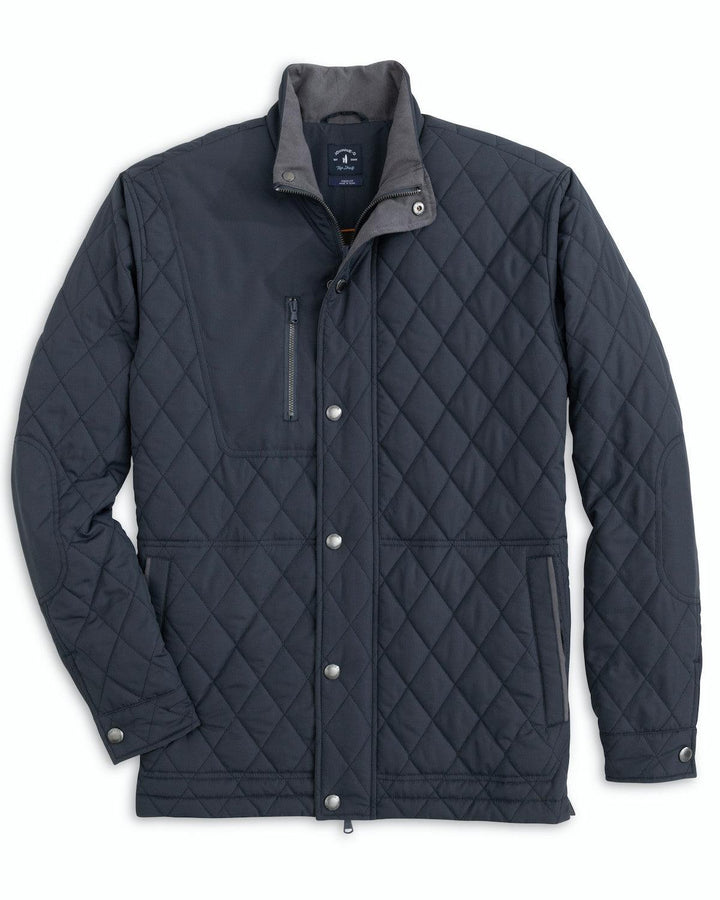 Johnnie-O Juno Quilted Snap Jacket (3 Colors)