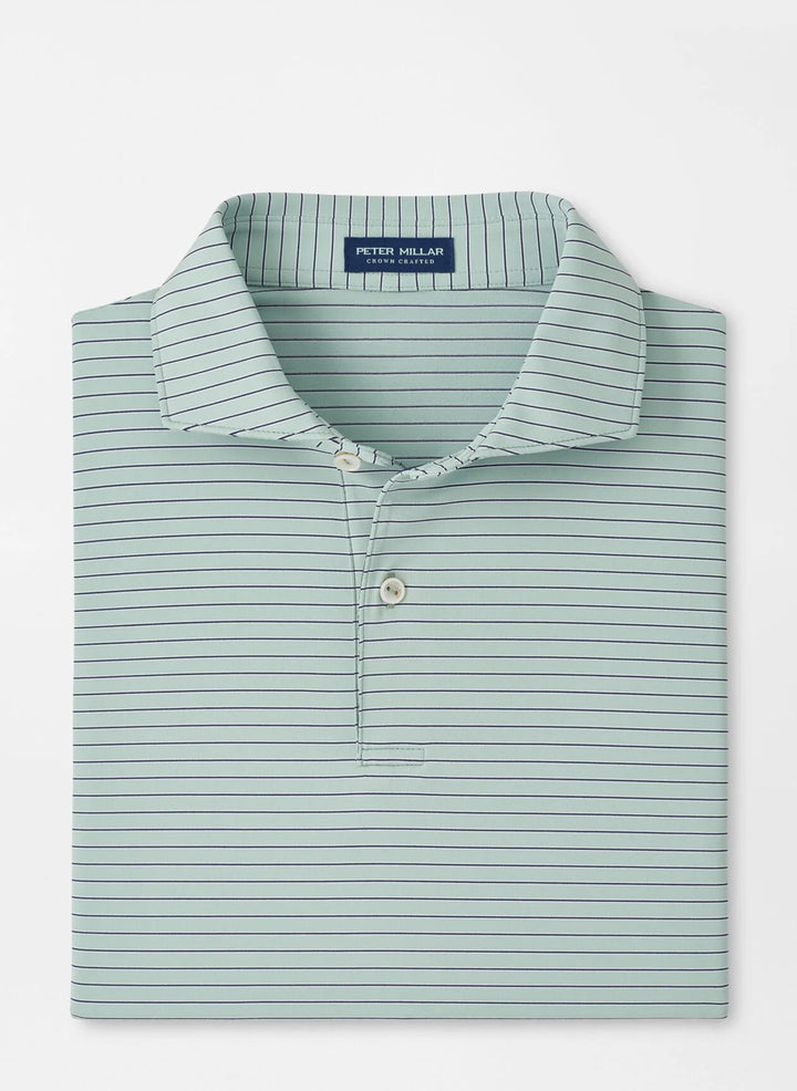 Peter Millar Keynote Performance Jersey Polo- Light Willow