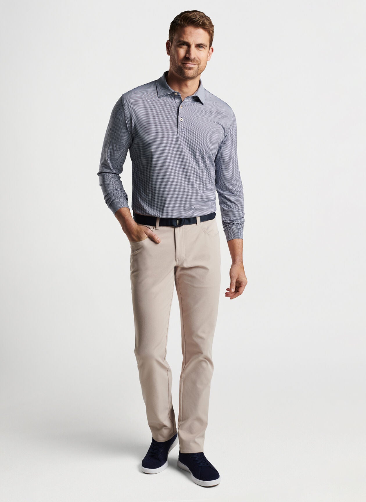 Peter millar long sleeve polo shirts best sale