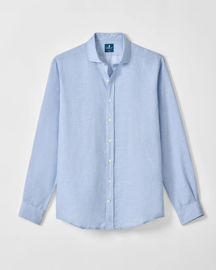 Johnnie-O Linen Button Down Shirt - McCarthy (Maliblu)