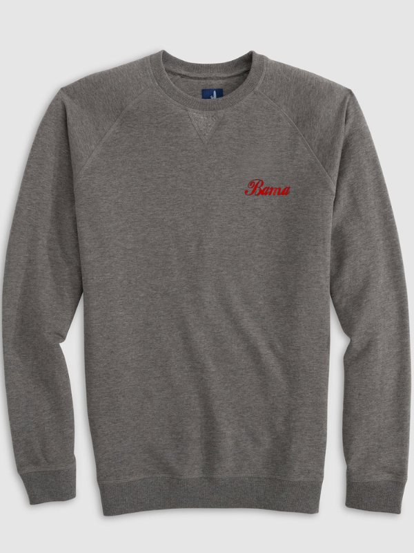 Johnnie O Freeman Crewneck (Bama Script)